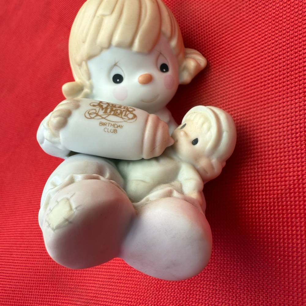 Precious Moments Figurine - Cream and White